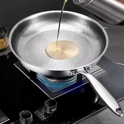 Sovere 12-Inch Hammered Titanium Non-Stick Frying Pan for Precision Cooking