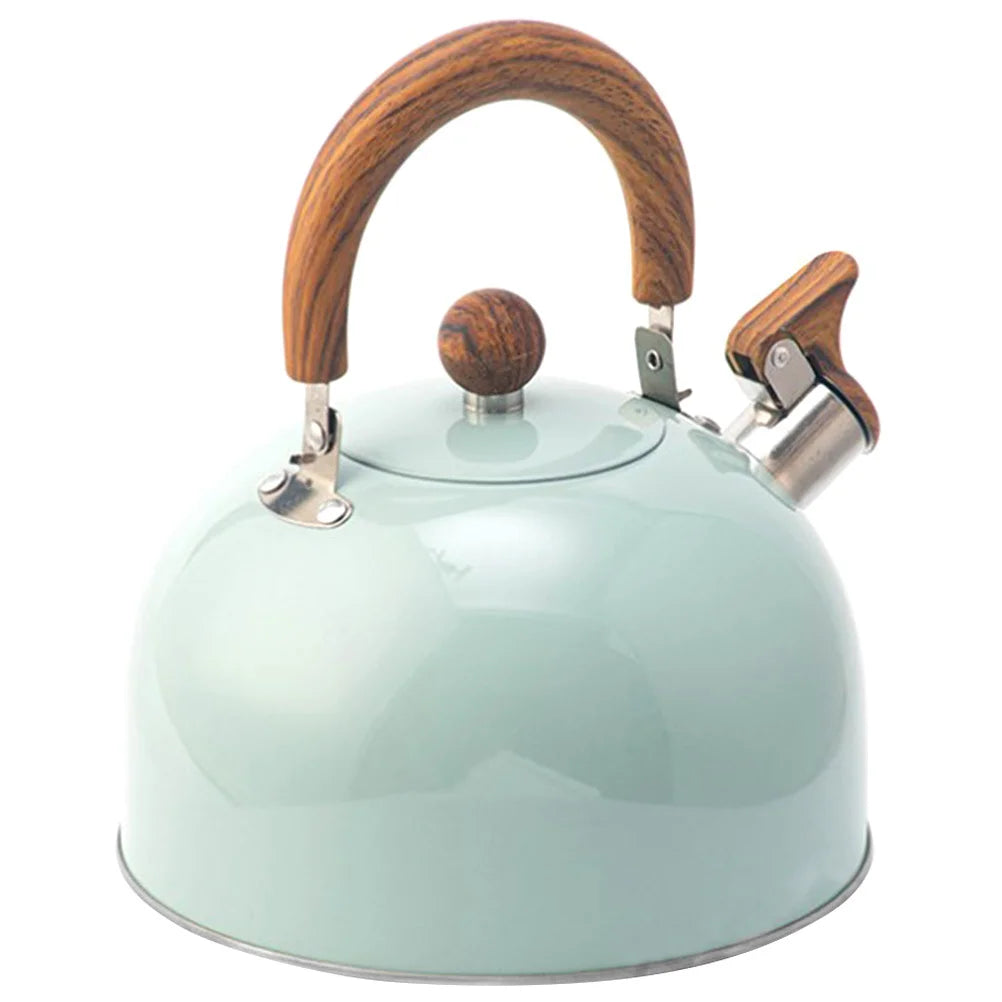 Sovere Stainless Steel Whistling Kettle, 3L Quick Boiling with Ergonomic Handle