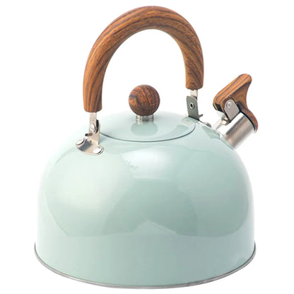 Sovere 3L Stainless Steel Tea Kettle with Whistle, Heat Resistant Handle & Fast Boiling Design
