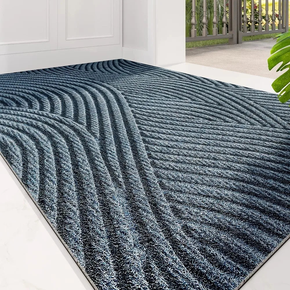 Sovere Nordic-Style Indoor Door Mat with Non-Slip Backing and Textured Surface