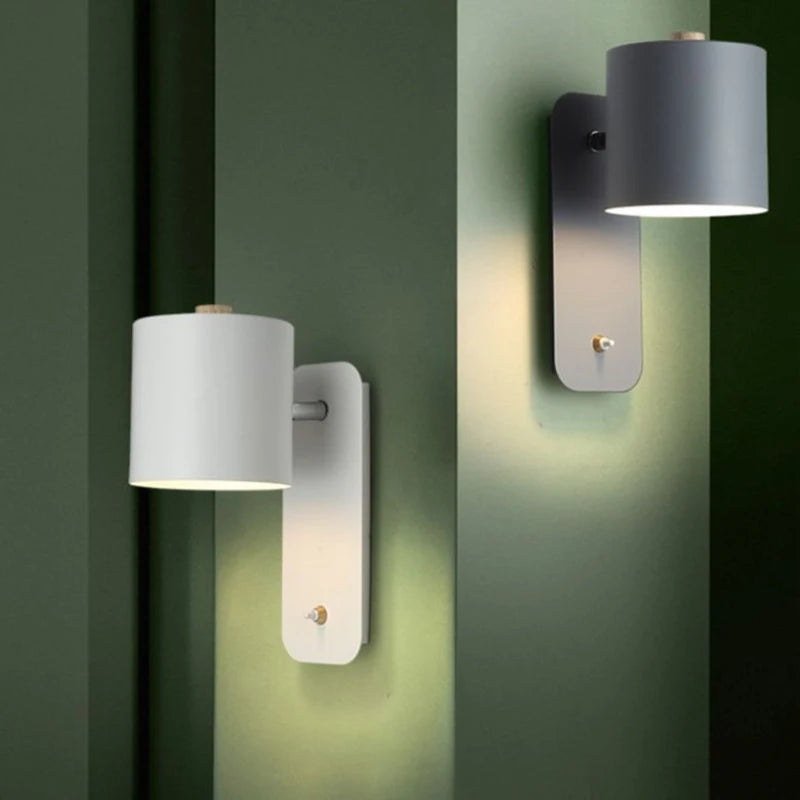 Sovere Modern LED Wall Sconce Lighting with Adjustable Shade for Indoor Use
