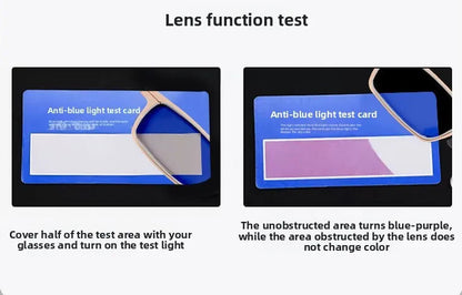 Royora Portable Folding Reading Glasses for Men Women with Blue Light Filter