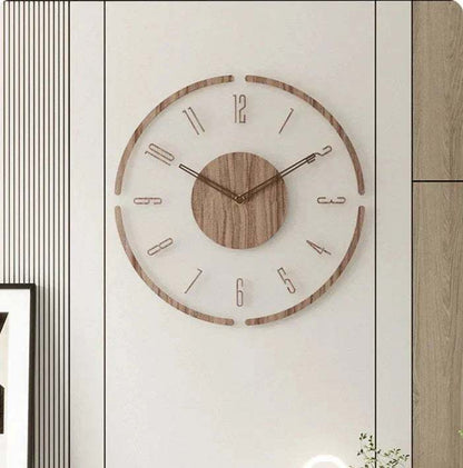 Scandinavian Wall Clock | Silent Quartz | Solid Wood | 30 cm & 35 cm 5