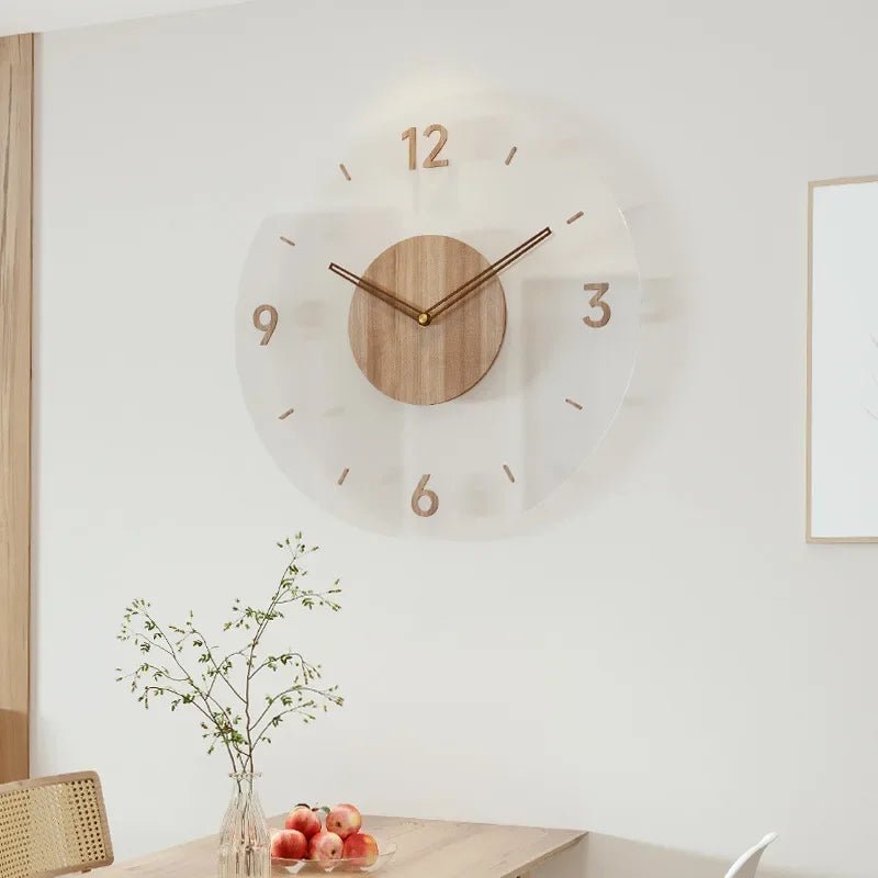 Scandinavian Wall Clock | Silent Quartz | Solid Wood | 30 cm & 35 cm 6