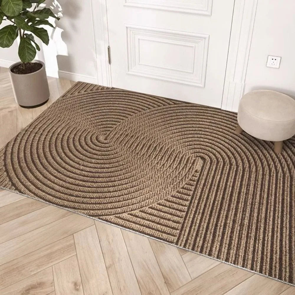 Sovere Nordic-Style Indoor Door Mat with Non-Slip Backing and Textured Surface