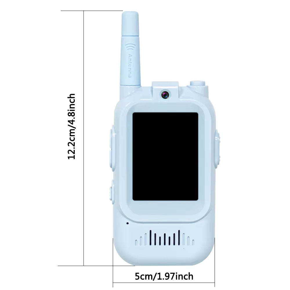 Sovere Kids Video Walkie Talkies with HD Camera, Rechargeable 2-Pack for Outdoor Fun