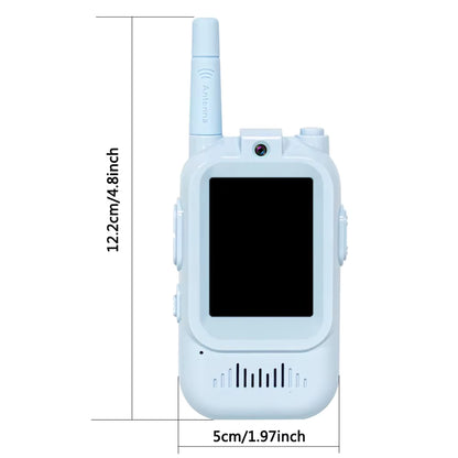 Sovere Kids Video Walkie Talkies with HD Camera, Rechargeable 2-Pack for Outdoor Fun