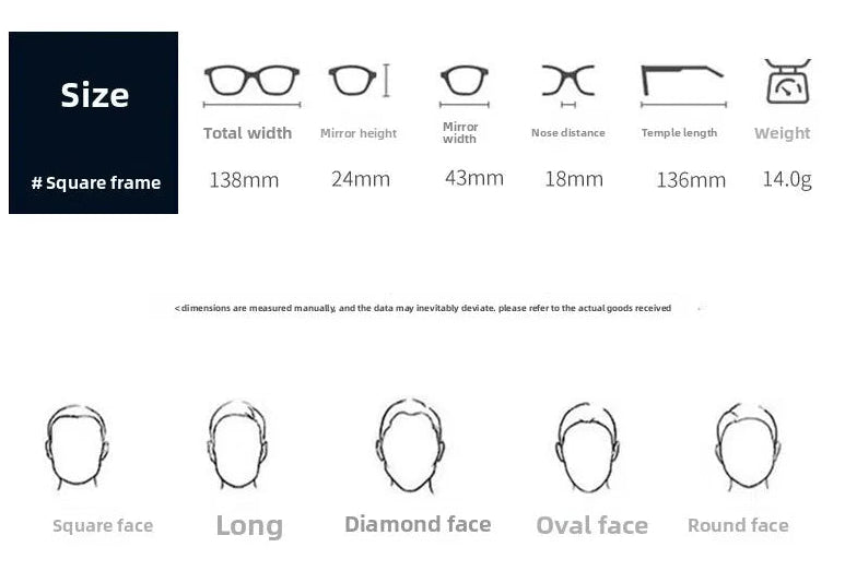 Royora Portable Folding Reading Glasses for Men Women with Blue Light Filter