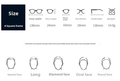 Royora Portable Folding Reading Glasses for Men Women with Blue Light Filter