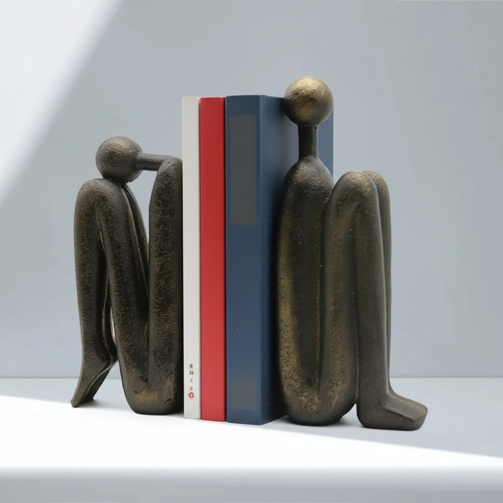 Royora Abstract Thinker Sculpture for Modern Home Decor-Resin Figurine