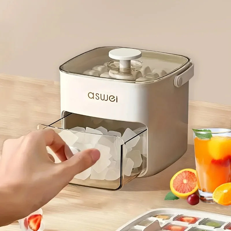 Sovere Compact Ice Maker - High Capacity Countertop One-Press Ice Machine