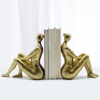 Royora Abstract Thinker Sculpture for Modern Home Decor-Resin Figurine