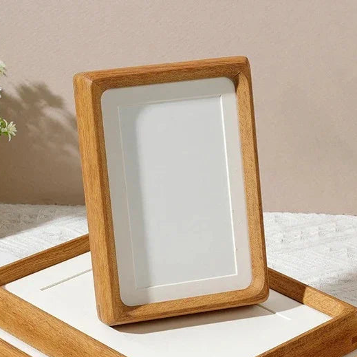 Royora Modern Wood Photo Frame with Rounded Corners for Tabletop Display