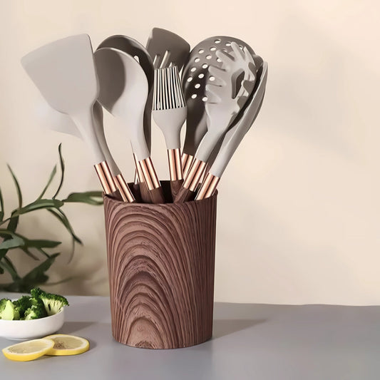Silicone Kitchen Utensil Set – 10-Piece, Heat-Resistant and Ergonomic for the Modern Kitchen 2