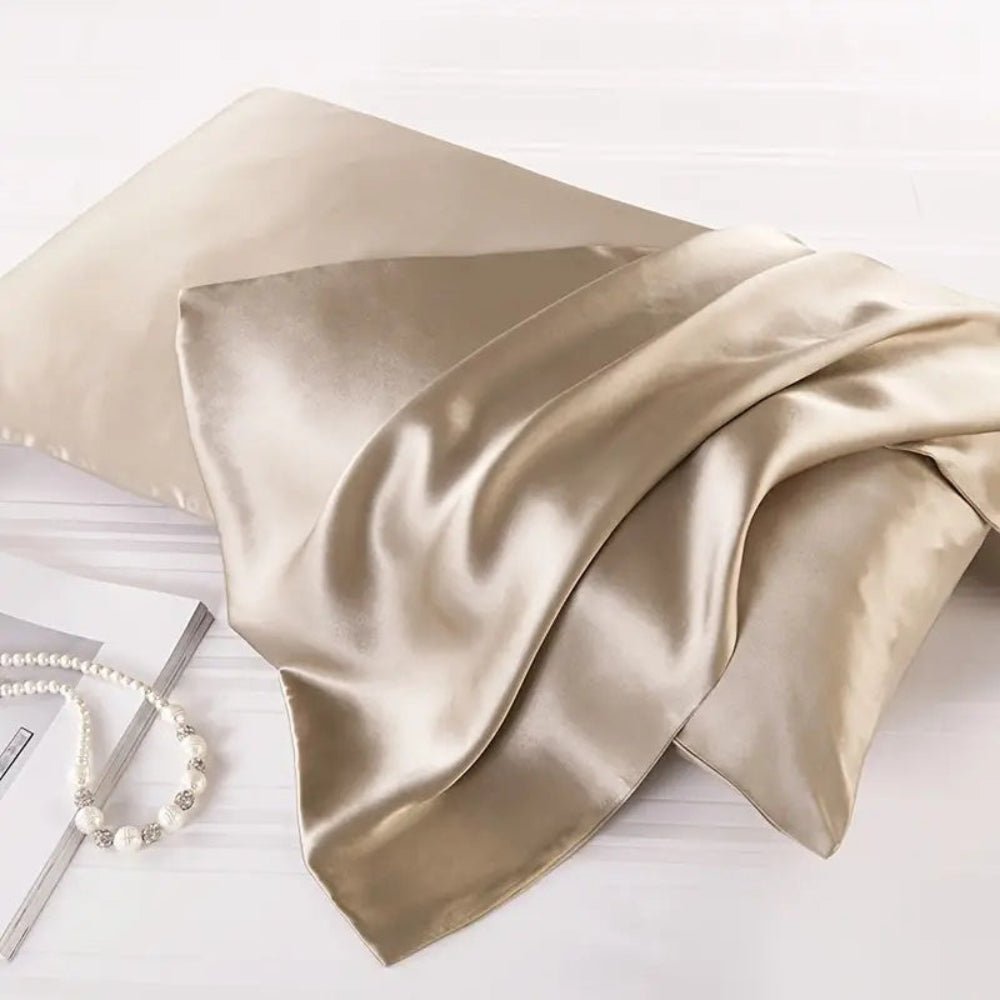 Silk Cushion Covers – Ivory, an Elegant Touch for Bedroom Decor 0