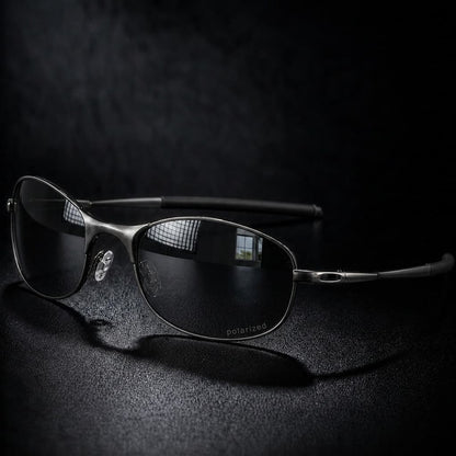 Sleek Metal Polarized Sunglasses 5