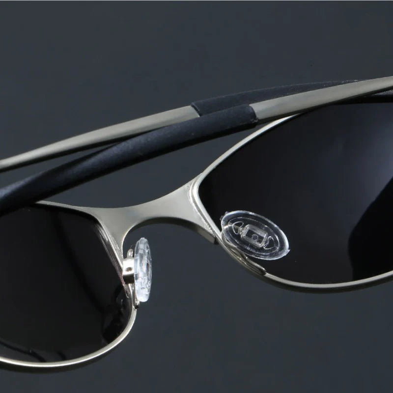 Sleek Metal Polarized Sunglasses 8