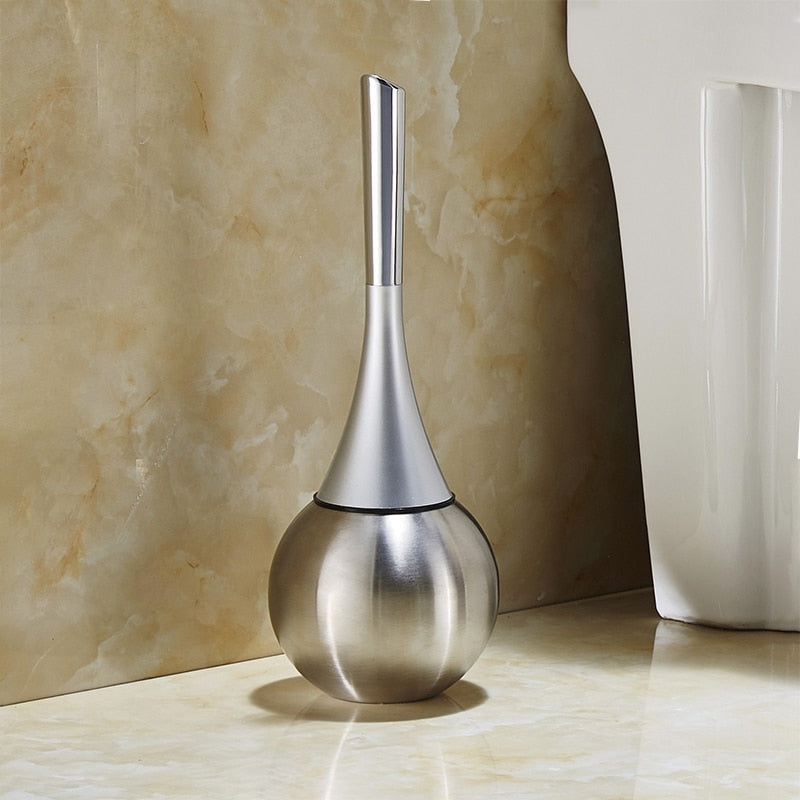 Sleek Silicone Toilet Brush 3