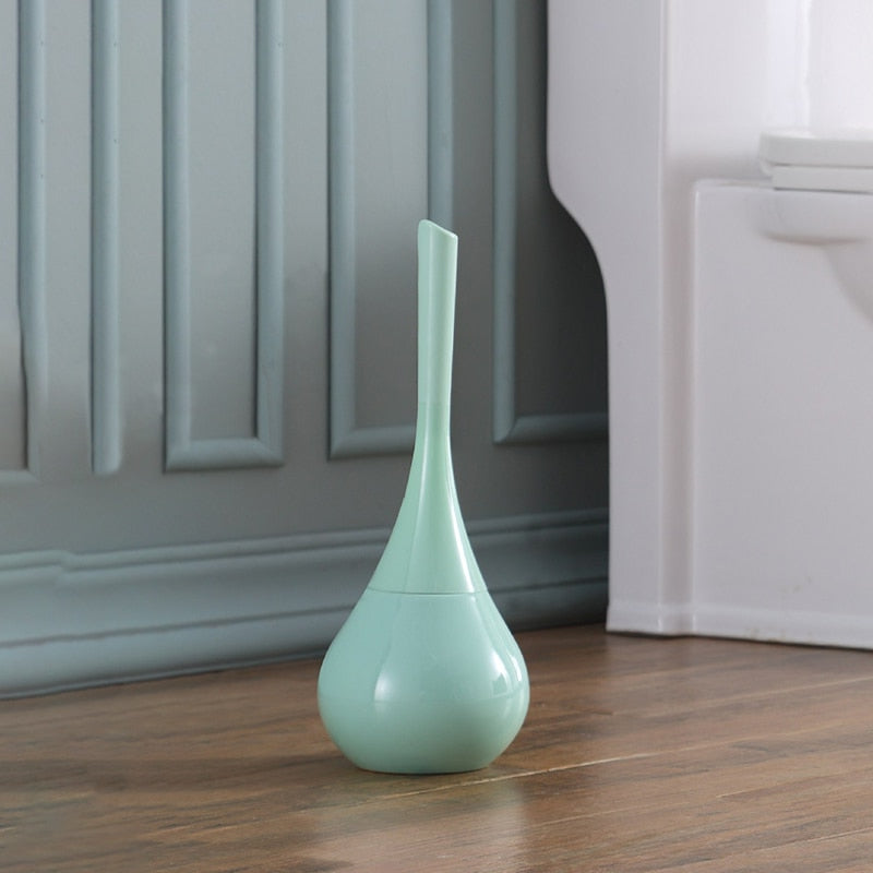 Sleek Silicone Toilet Brush 6
