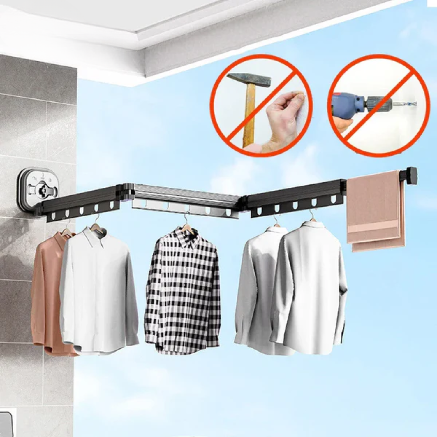 SlimDry | Drying Clothes in Small Space 6