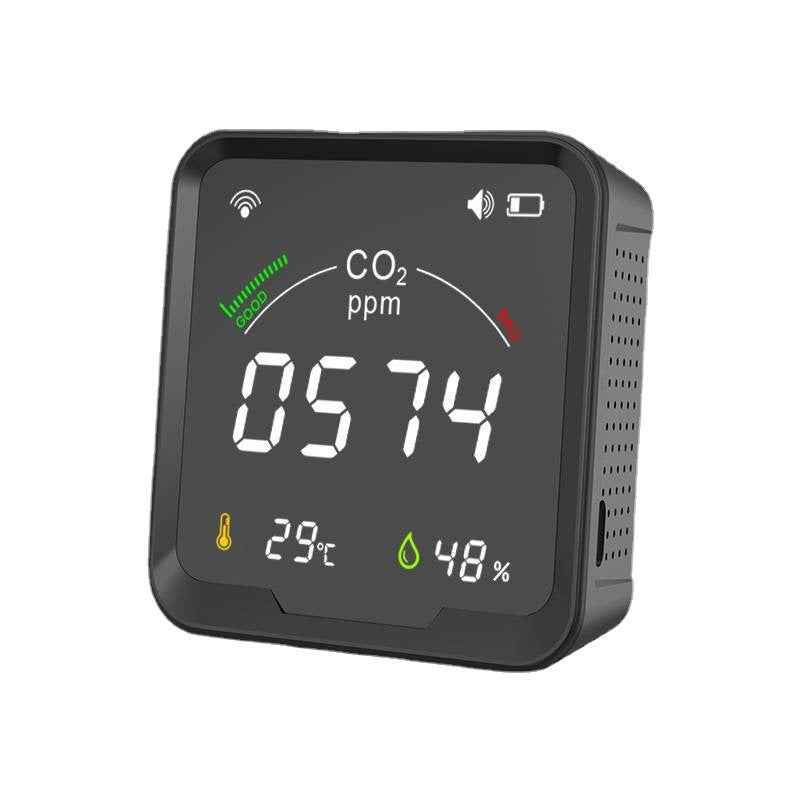 Smart Home CO2 Detector | Real-Time Air Quality Monitor with Instant Alerts 0