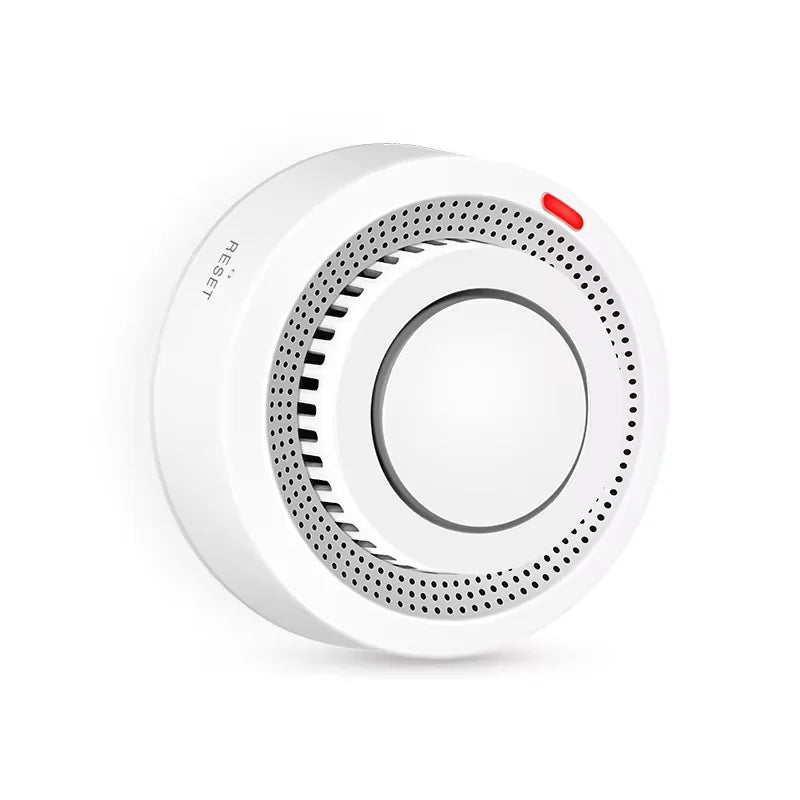Smart WiFi Smoke Detector Heat Sensor Bluetooth Indoor Ceiling Wall Mount 0