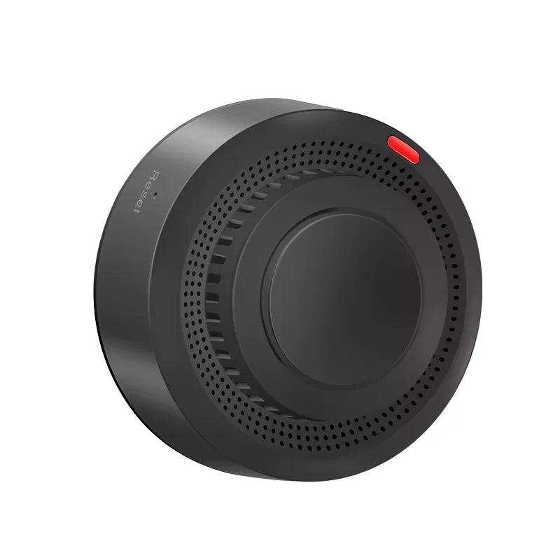 Smart WiFi Smoke Detector Heat Sensor Bluetooth Indoor Ceiling Wall Mount 4