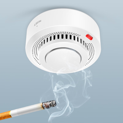 Smart WiFi Smoke Detector Heat Sensor Bluetooth Indoor Ceiling Wall Mount 5