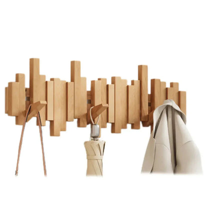 Solid Wood Wall Hook | Single | Minimalist | Wall Mounted | Indoor | Entryway & Hallway 3