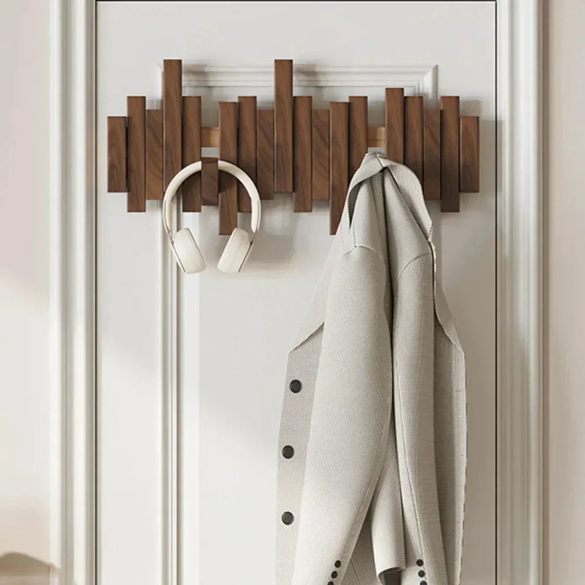Solid Wood Wall Hook | Single | Minimalist | Wall Mounted | Indoor | Entryway & Hallway 7