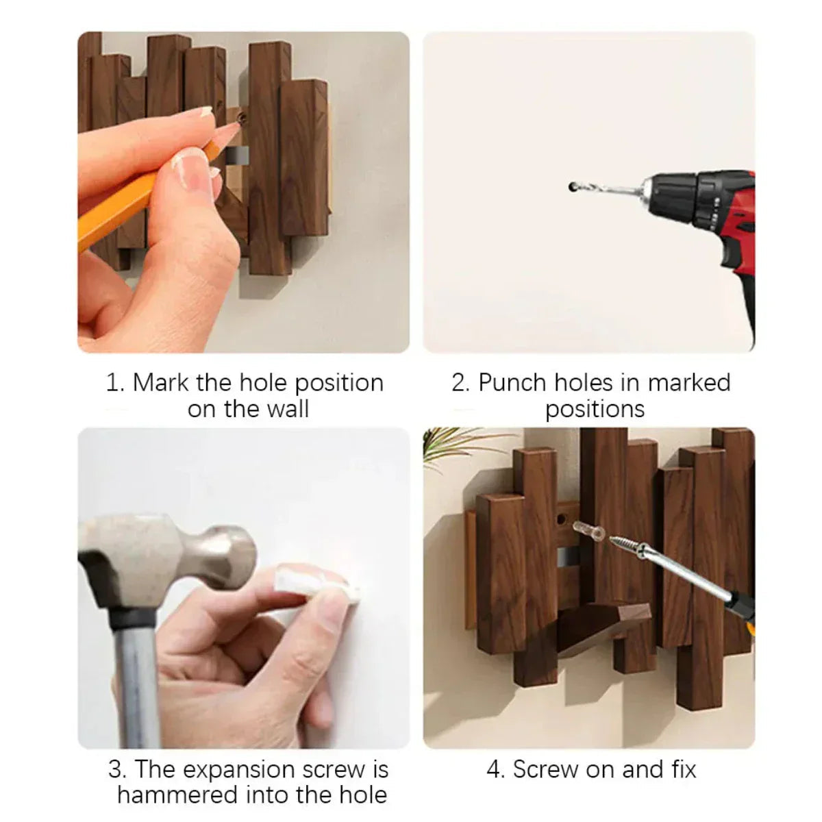 Solid Wood Wall Hook | Single | Minimalist | Wall Mounted | Indoor | Entryway & Hallway 8