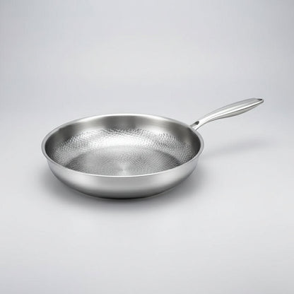 Sovere 12-Inch Hammered Titanium Non-Stick Frying Pan - Best Non Stick Pan for Precision Cooking 0