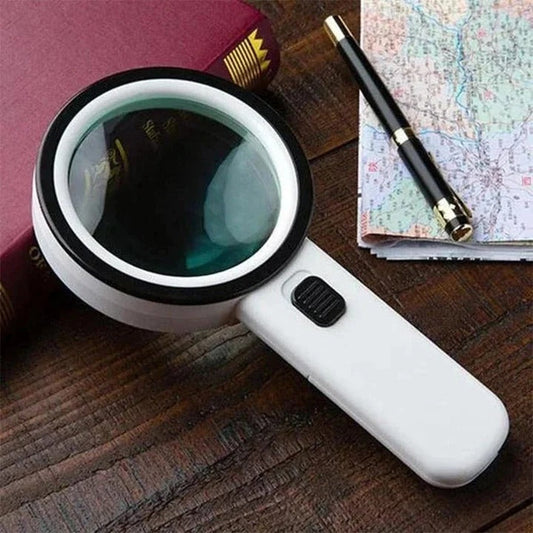 Sovere 30X LED Magnifying Glass with Light for Detailed Inspection and Reading 0