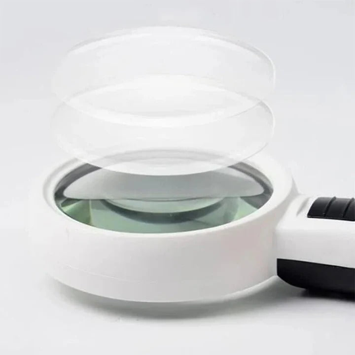 Sovere 30X LED Magnifying Glass with Light for Detailed Inspection and Reading 4