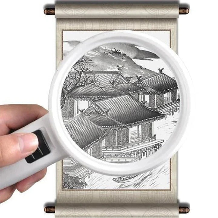 Sovere 30X LED Magnifying Glass with Light for Detailed Inspection and Reading 5