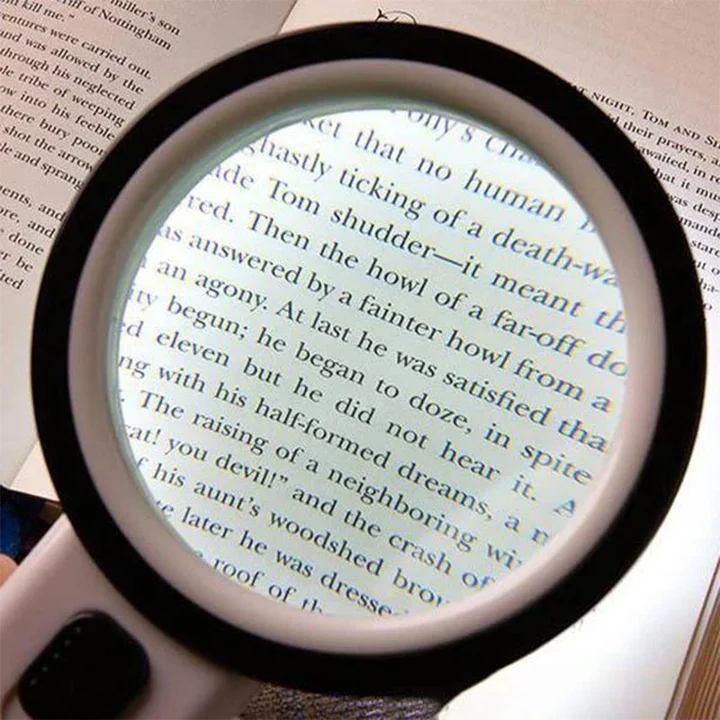 Sovere 30X LED Magnifying Glass with Light for Detailed Inspection and Reading 6