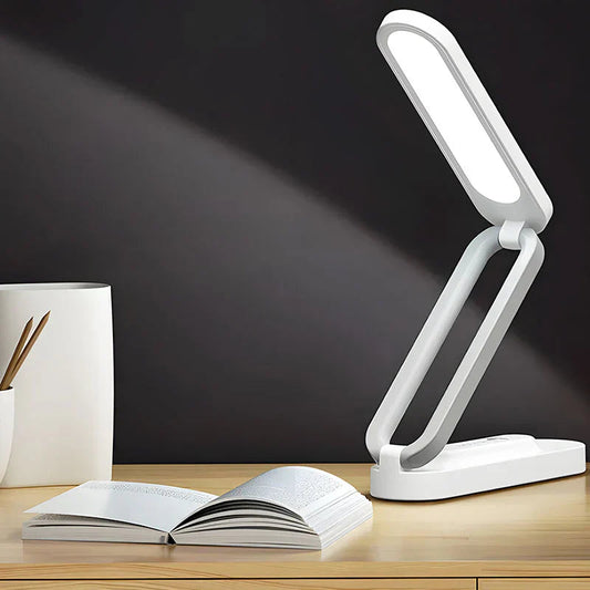Sovere Adjustable Rechargeable Desk Lamp, Cordless Foldable Table Light with Dimmable Brightness 0