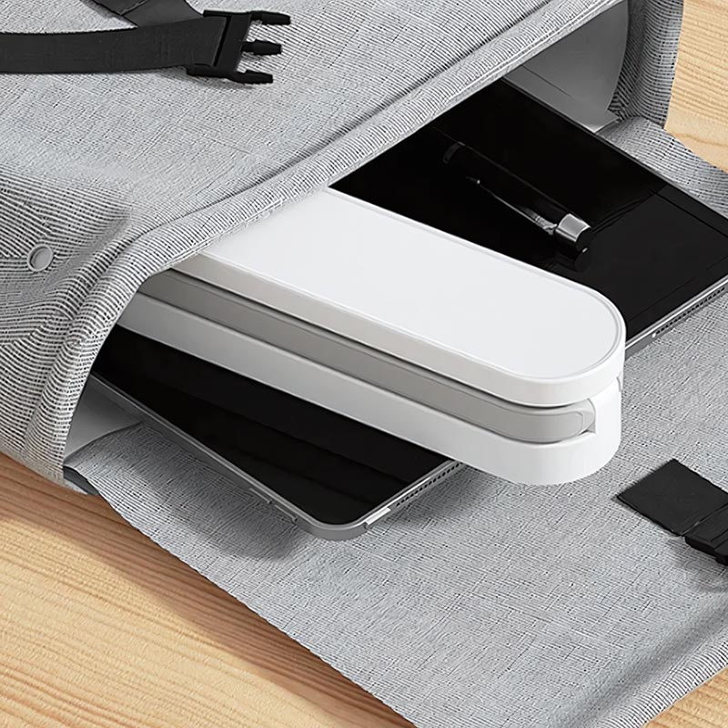 Sovere Adjustable Rechargeable Desk Lamp, Cordless Foldable Table Light with Dimmable Brightness 2