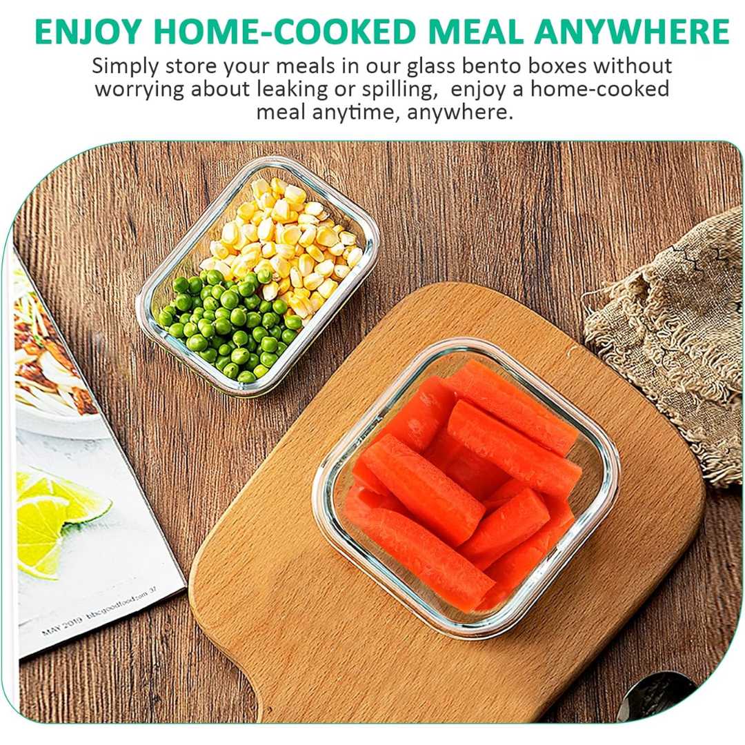 Sovere Airtight Glass Food Storage Containers Set - 24-Piece Meal Prep Tupperware 2