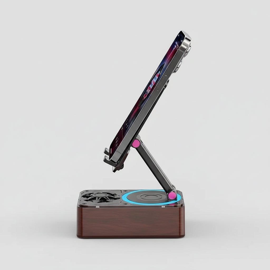 Sovere Bluetooth Speaker with Adjustable Tablet Holder and 9D Surround Sound 1