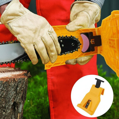 Sovere Chainsaw Sharpener Tool with 4 Replacement Stones for Efficient Sharpening 1