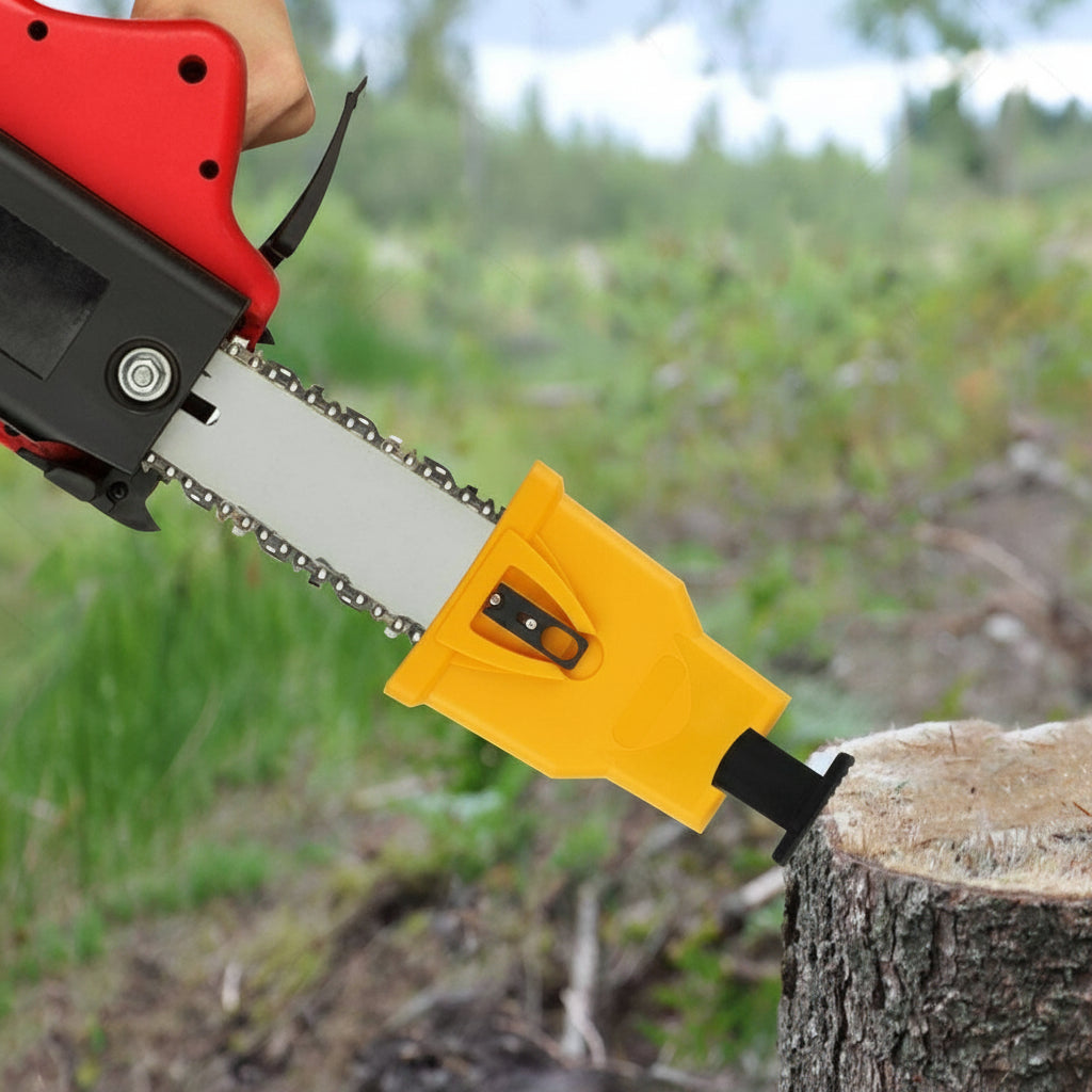 Sovere Chainsaw Sharpener Tool with 4 Replacement Stones for Efficient Sharpening 3