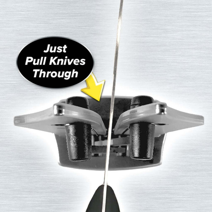 Sovere Compact Manual Knife Sharpener with Tungsten Carbide for Quick Edge Restoration 7