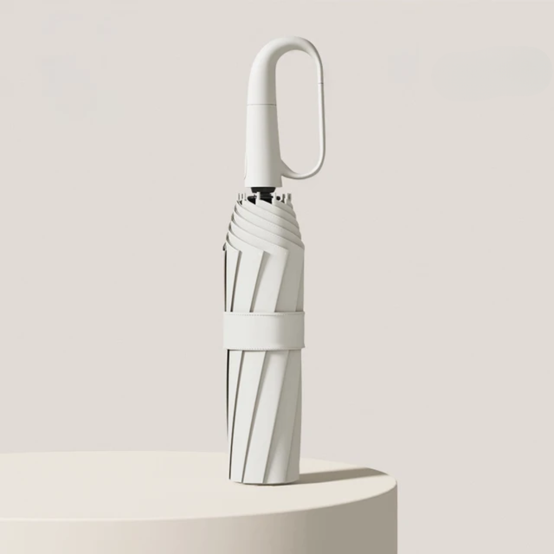 Sovere Compact Windproof Umbrella with Reflective Canopy for Travel and Commuting 4