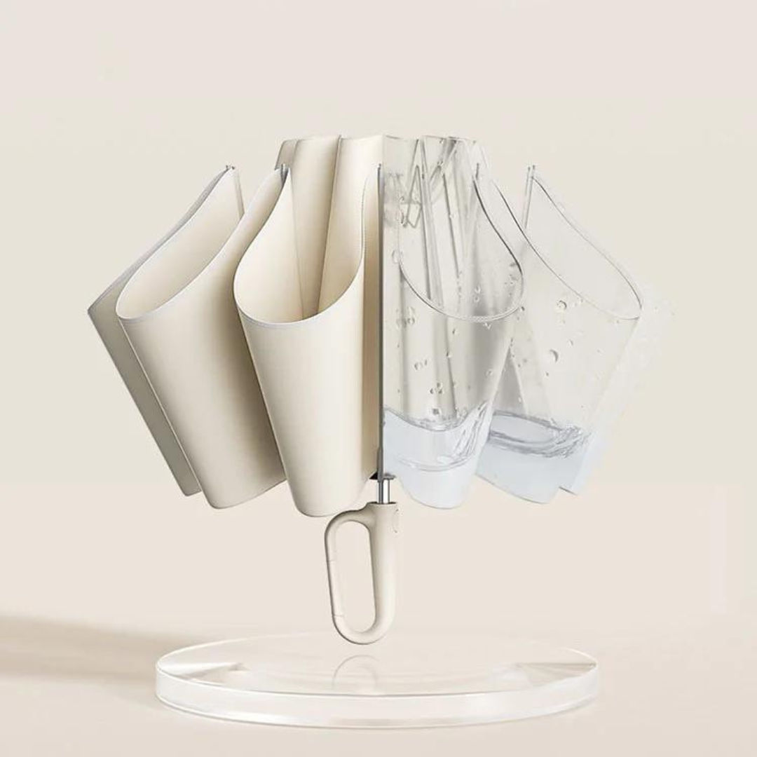 Sovere Compact Windproof Umbrella with Reflective Canopy for Travel and Commuting 6