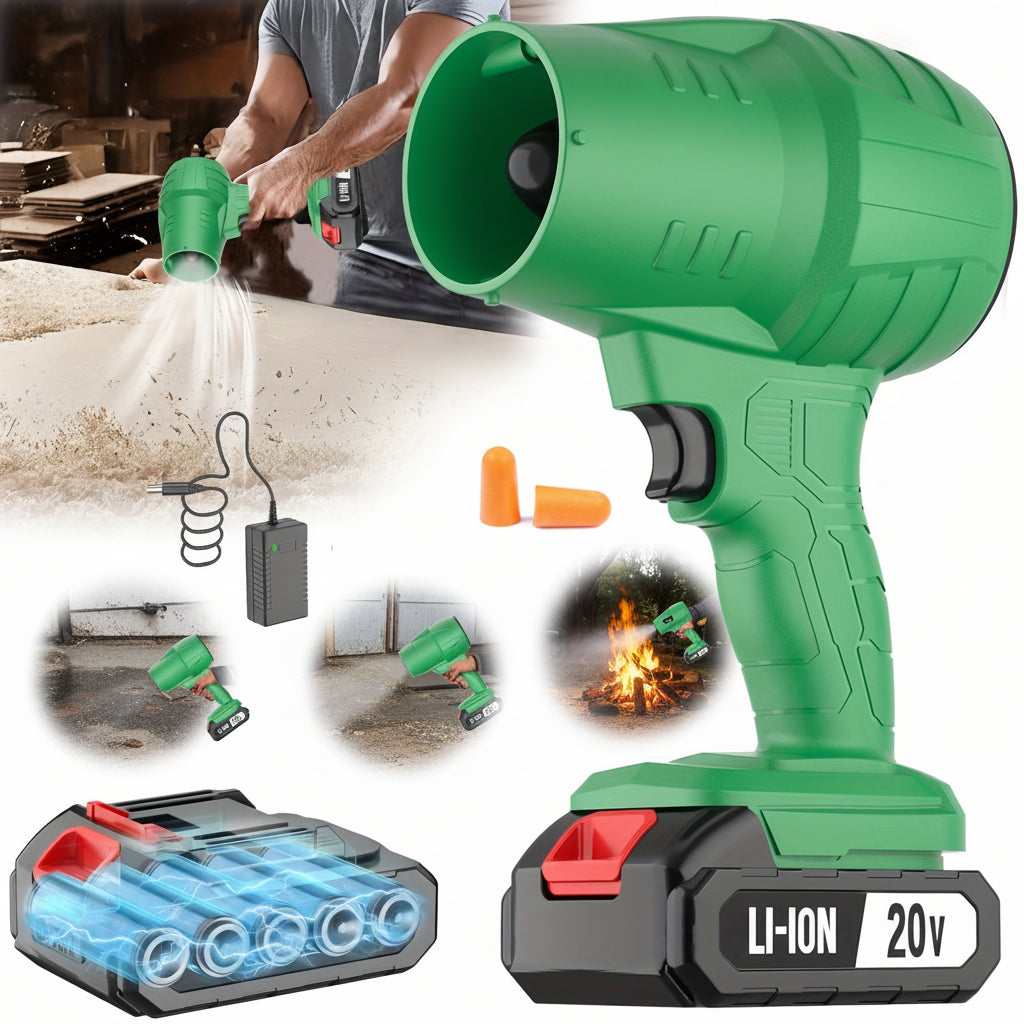 Sovere Cordless Leaf Blower with High Pressure Airflow for Quick Outdoor Cleanup 2