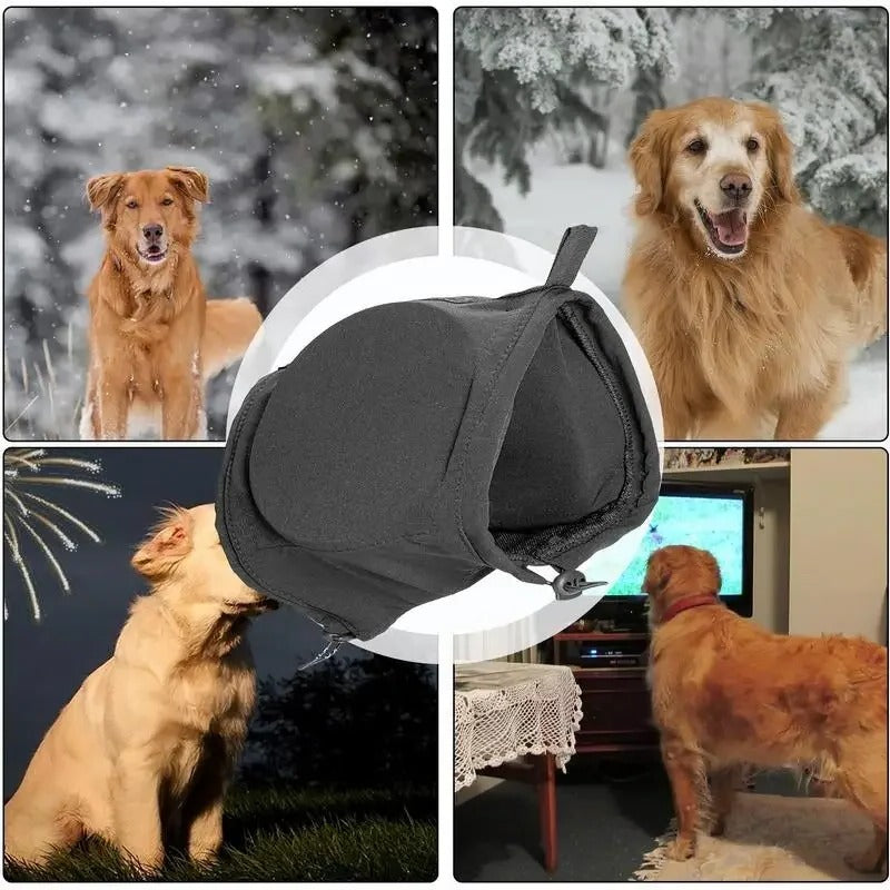 Sovere Dog Earmuffs for Noise Reduction - Adjustable Ear Protection for Dogs 4