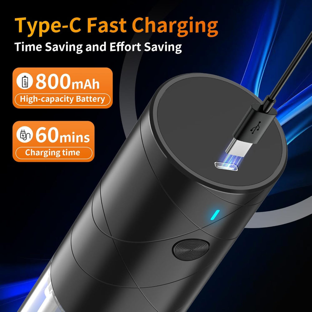 Sovere Electric Salt and Pepper Grinder with LED Light, Adjustable Coarseness 4