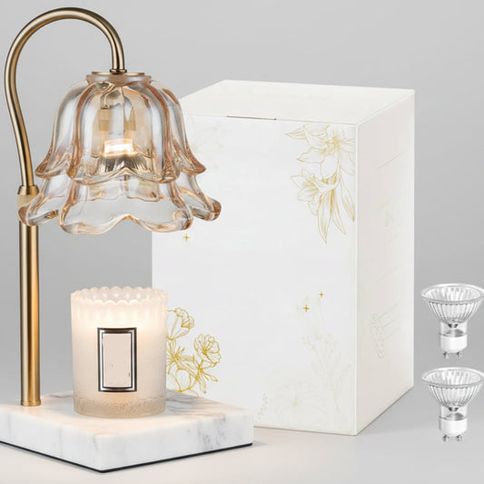 Sovere Elegant Electric Candle Warmer Lamp with Timer and Adjustable Height 0