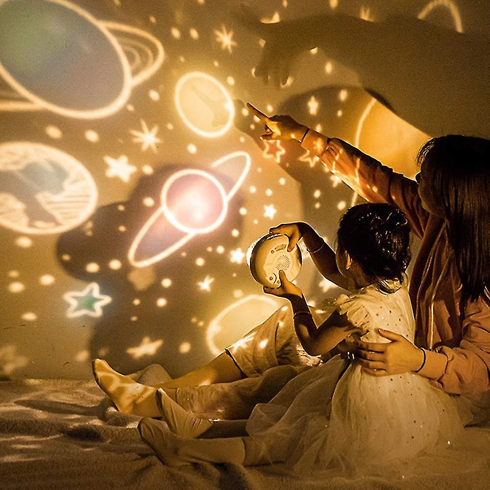 Sovere Galaxy Lamp Night Light Projector with Music for Kids - Soothing Stars 3